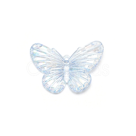 AB Color Transparent Resin Pendant LS-RESI-CJC0014-03B-1