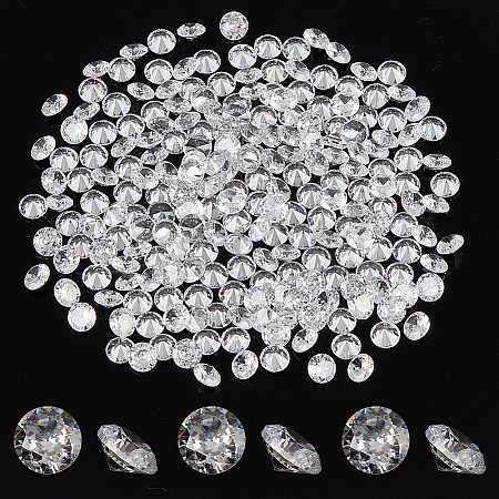 Cubic Zirconia Cabochons ZIRC-FG0001-09C-1