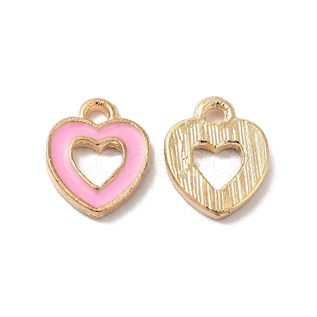 Alloy Enamel Charms ENAM-Q448-07LG-1