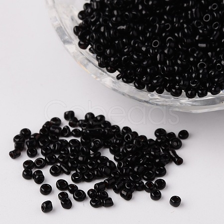12/0 Opaque Colours Round Glass Seed Beads X-SEED-A010-2mm-49-1