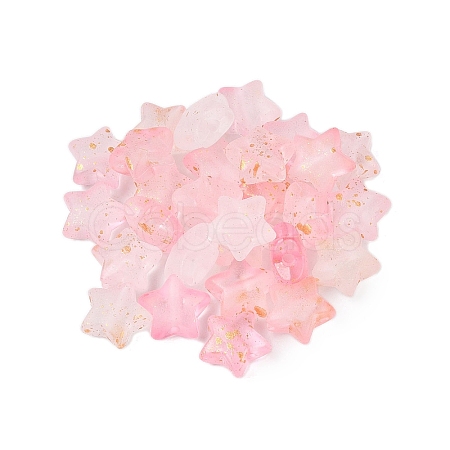 Frosted Acrylic Beads FACR-CJC0008-01B-1