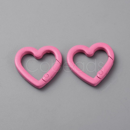 Zinc Alloy Spring Gate Rings AJEW-WH0471-106C-1