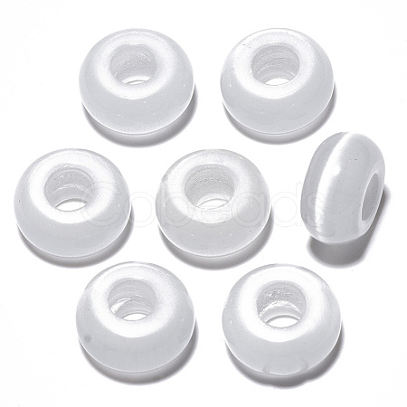 Cat Eye European Beads X-G-S359-071E-1