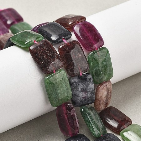 Natural Malaysia Jade Beads Strands G-K392-B14-13x18mm-1