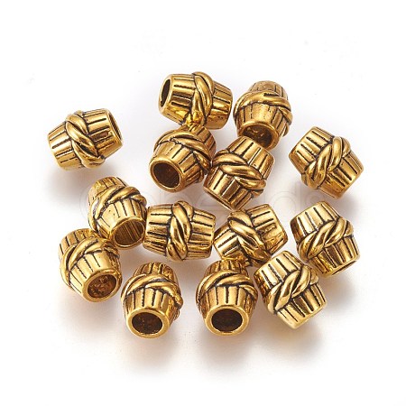 Tibetan Style Alloy European Beads GLF10613Y-NF-1