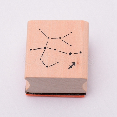 Wooden Stamps DIY-WH0175-46I-1