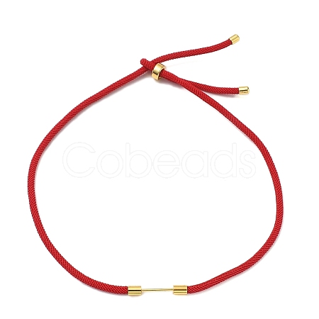 Adjustable Nylon Cord Necklace Making KK-CBACFA2-02G-31-1