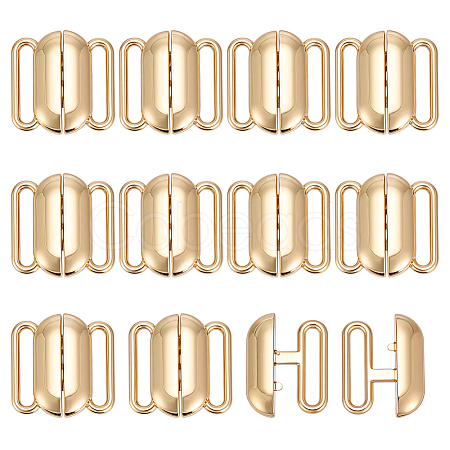12Pcs Alloy Interlocking Clasps FIND-PH0038-27G-1