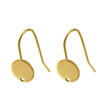 304 Stainless Steel Earring Hooks STAS-B087-09B-G-1