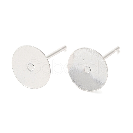 Brass Studs Earrings Finding X-KK-K383-05A-S-1