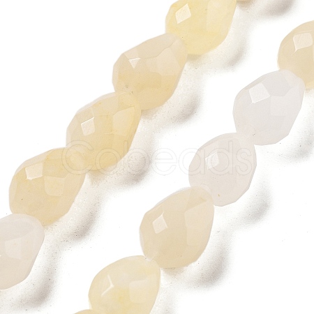 Natural Topaz Jade Beads Strands G-P520-B13-01-1