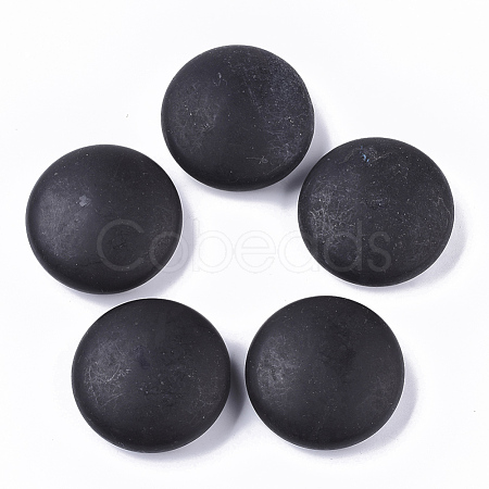 Natural Black Stone Beads G-S364-005-1