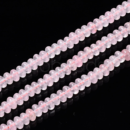 Natural Rose Quartz Beads Strands G-S366-123-1