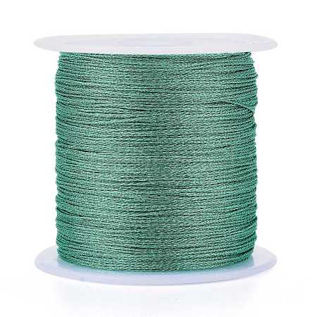 Polyester Braided Metallic Thread OCOR-I007-B-42-1