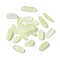 Natural New Jade Beads, No Hole/Undrilled, Nuggets, 16~33x8~12x6~8.5mm, about 150pcs/500g