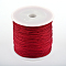 Nylon Thread, FireBrick, 1mm, about 87.48 yards(80m)/roll