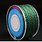 Round Nylon Cords, Milan Cords/Twisted Cords, Green, 1.5mm, about 25.15 yards(23m)/roll