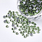 Hotfix Rhinestone, Glass Rhinestone Flat Back Cabochons, Half Round, Peridot, SS8, 2.3~2.4x1mm, about 1440pcs/bag