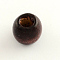 Dyed Natural Wood Beads, Barrel, Lead Free, Brown, 16x16~17mm, Hole: 8mm