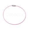 Steel Wire Bracelet Cord DIY Jewelry Making TWIR-R004-03-1