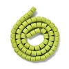 Polymer Clay Bead Strands X-CLAY-T001-C03-4