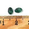Synthetic Green Spot Jasper Cabochons G-A094-01A-34-3