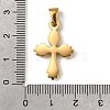 Hand Polished 304 Stainless Steel Pendants STAS-B094-05B-G-3