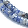 Natural Blue Spot Jasper Beads Strands G-F631-A17-3