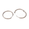 Tarnish Resistant 201 Stainless Steel Huggie Hoop Earrings EJEW-L250-01M-P-3