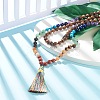Buddhist Necklace NJEW-JN03847-2