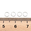 Brass Closed Jump Rings KK-D257-01P-09-3