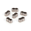 Tarnish Resistant 201 Stainless Steel Slide Charms/Slider Beads STAS-L244-08A-P-2