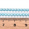 Iron Rhinestone Cup Chains CH-T006-05B-03-3