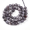 Dyed Natural White Jade Beads Strands G-T139-8mm-46C-3