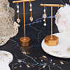 12Pcs Brass with Cubic Zirconia Earring Hooks DIY-CN0002-83-4