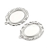 Non-Tarnish 304 Stainless Steel Pendant Cabochon Settings LS-X-STAS-I167-03P-2