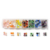 252Pcs 7 Style Electroplate Glass Beads Strands EGLA-FS0001-26-1