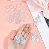 4Pcs 4 Styles Carbon Steel Cutting Dies Stencils DIY-GF0007-21-3