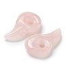 Natural Rose Quartz Carved Pendants G-H089-01B-2