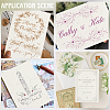 Eco-friendly Paper Greeting Card DIY-WH20002-619A-05-5