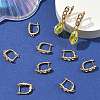 SHEGRACE Brass Hoop Earring Findings XGRQ79760-945G-4