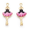 Printed Alloy Pendants ENAM-ZX002-32H-2