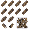 SUNNYCLUE 32Sets Brass Locking Tube Magnetic Clasps KK-SC0001-99-1