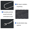 304 Stainless Steel Chain Necklaces STAS-PH0018-41P-7