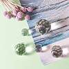Teardrop Transparent K9 Glass Pendants DJEW-SZ0001-02P-6