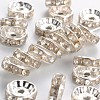 Brass Grade B Rhinestone Spacer Beads RSB039-B01-1