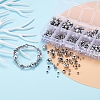 710Pcs Electroplate Transparent Glass Beads Strands DIY-YW0003-07-10