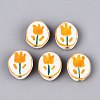 Handmade Porcelain Beads PORC-N013-10G-1