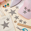 12Pcs 4 Styles Self Adhesive Rhinestone Appliques DIY-FG0008-27-4