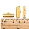 Iron Ribbon Crimp Ends IFIN-S008-G-3